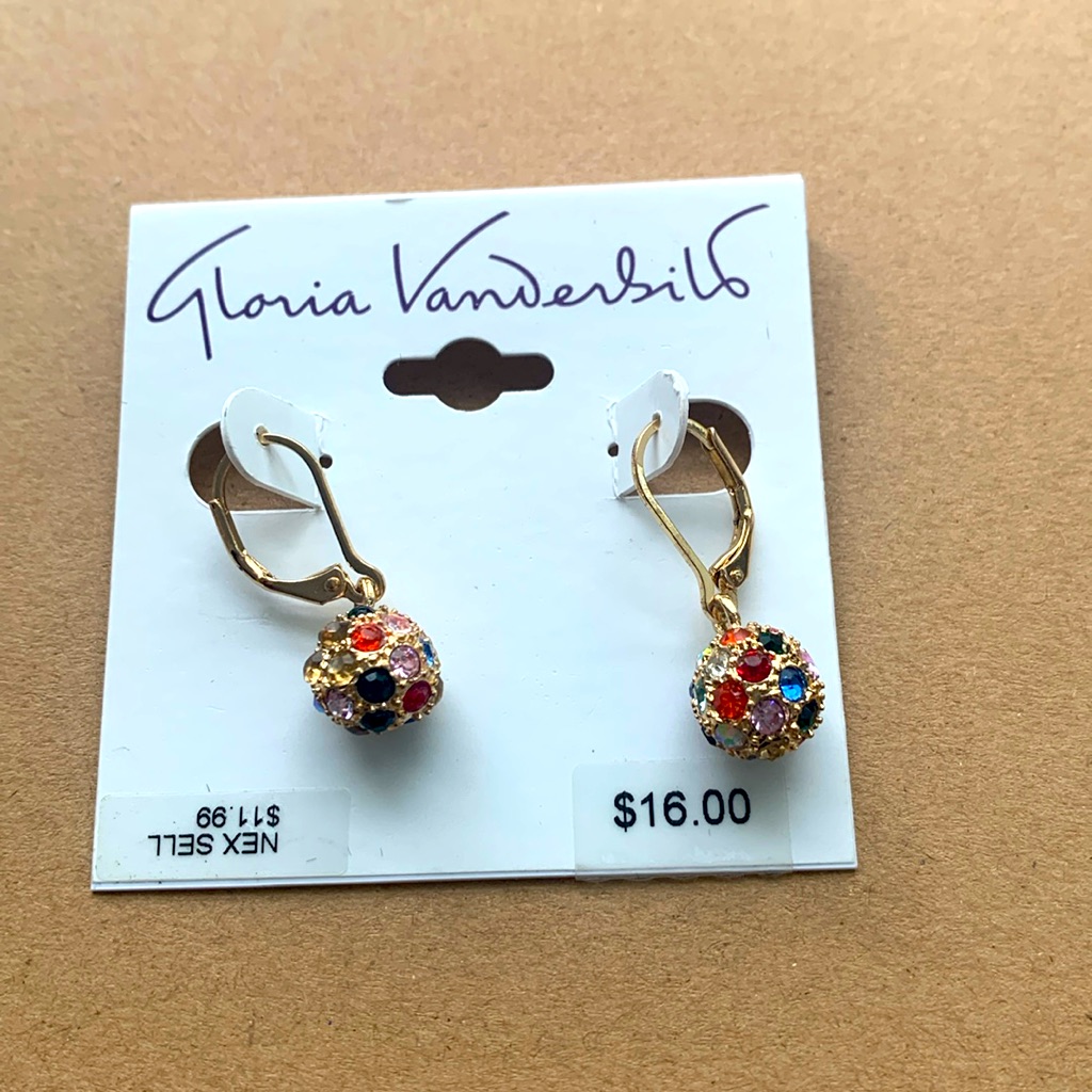 Gloria Vanderbilt Earrings 10$
